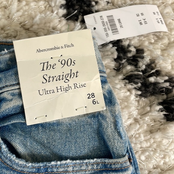 NWT Abercrombie & Fitch 90’s straight - Picture 4 of 8